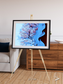 Polar Flow, Ice Waves Framed & Mounted Print