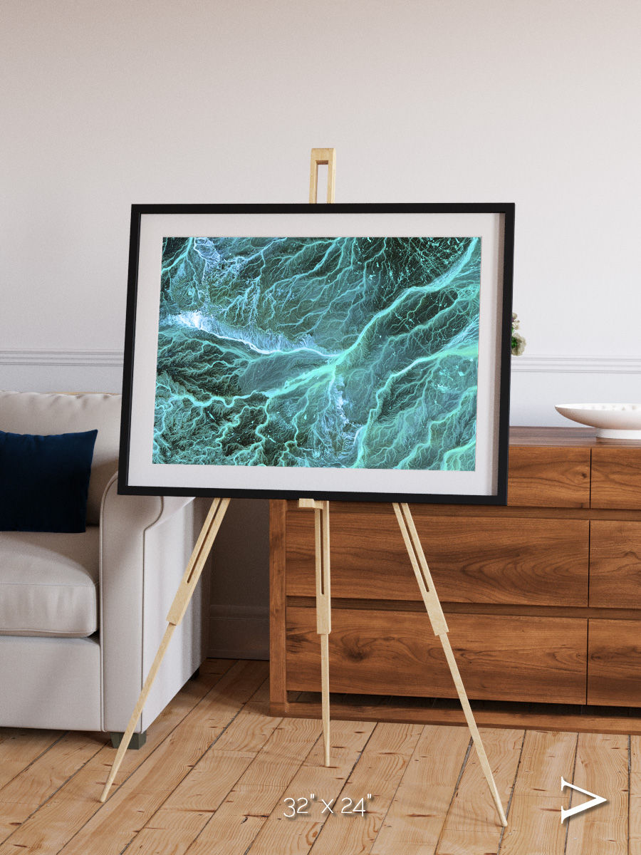 Waterways, Jordan Framed & Mounted Print