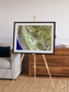 Channel Lines, Konari Iran Framed & Mounted Print