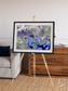 Lake Lines, Lake Carnegie Framed & Mounted Print