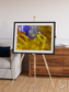 Saline Patterns, Lake Disappointment Framed & Mounted Print