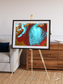 Glacial Passage, Malaspina Glacier Framed & Mounted Print