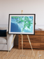 Arid Mosaic, Mississippi River Delta Framed & Mounted Print