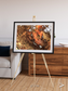 Sunlit Dunes, North America Framed & Mounted Print