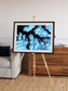 Glacial Passage, Northern Norway Framed & Mounted Print