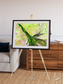Inland Bloom, Okavango Framed & Mounted Print