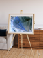 Sunlit Dunes, Alluvial Fan Framed & Mounted Print