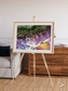 Saline Patterns, Bogda Mountains Framed & Mounted Print