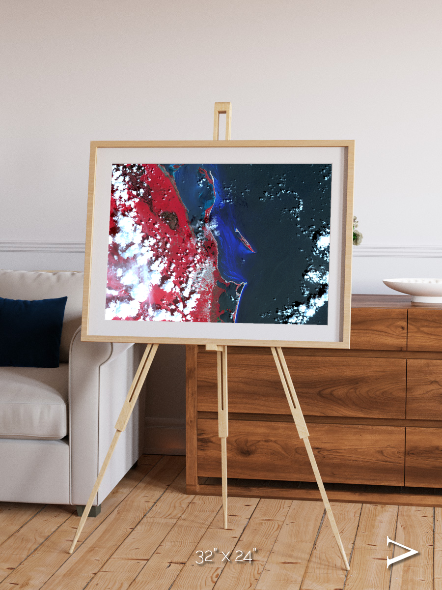 Living Edge, Cancun Framed & Mounted Print