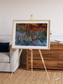 Geometric Fields, Eastern Kazakhstan Framed & Mounted Print
