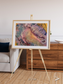 Echoes of Water, Western Desert Framed & Mounted Print