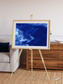 Wind Signatures, Ice Stars Framed & Mounted Print