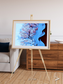 Polar Flow, Ice Waves Framed & Mounted Print