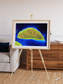 Coastal Fragments, Island Rebound Framed & Mounted Print