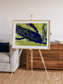 Painted Archipelago, Jau Park Framed & Mounted Print