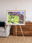 Lake Lines, Lake Amadeus Framed & Mounted Print