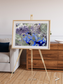 Lake Lines, Lake Carnegie Framed & Mounted Print