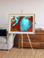 Glacial Passage, Malaspina Glacier Framed & Mounted Print