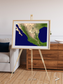 Windwritten Sands, Mexico and Central America Framed & Mounted Print