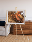 Sunlit Dunes, North America Framed & Mounted Print