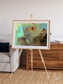 Atmospheric Patterns, Von Karman Vortices Framed & Mounted Print