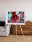 Lava Lines, Colima Volcano Framed & Mounted Print