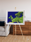 Arctic Outpost, Europe Framed & Mounted Print