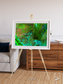 Linear Dunes, Florida Everglades Framed & Mounted Print