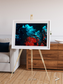 Island Sanctuary, Ghostly Grease Ice Framed & Mounted Print
