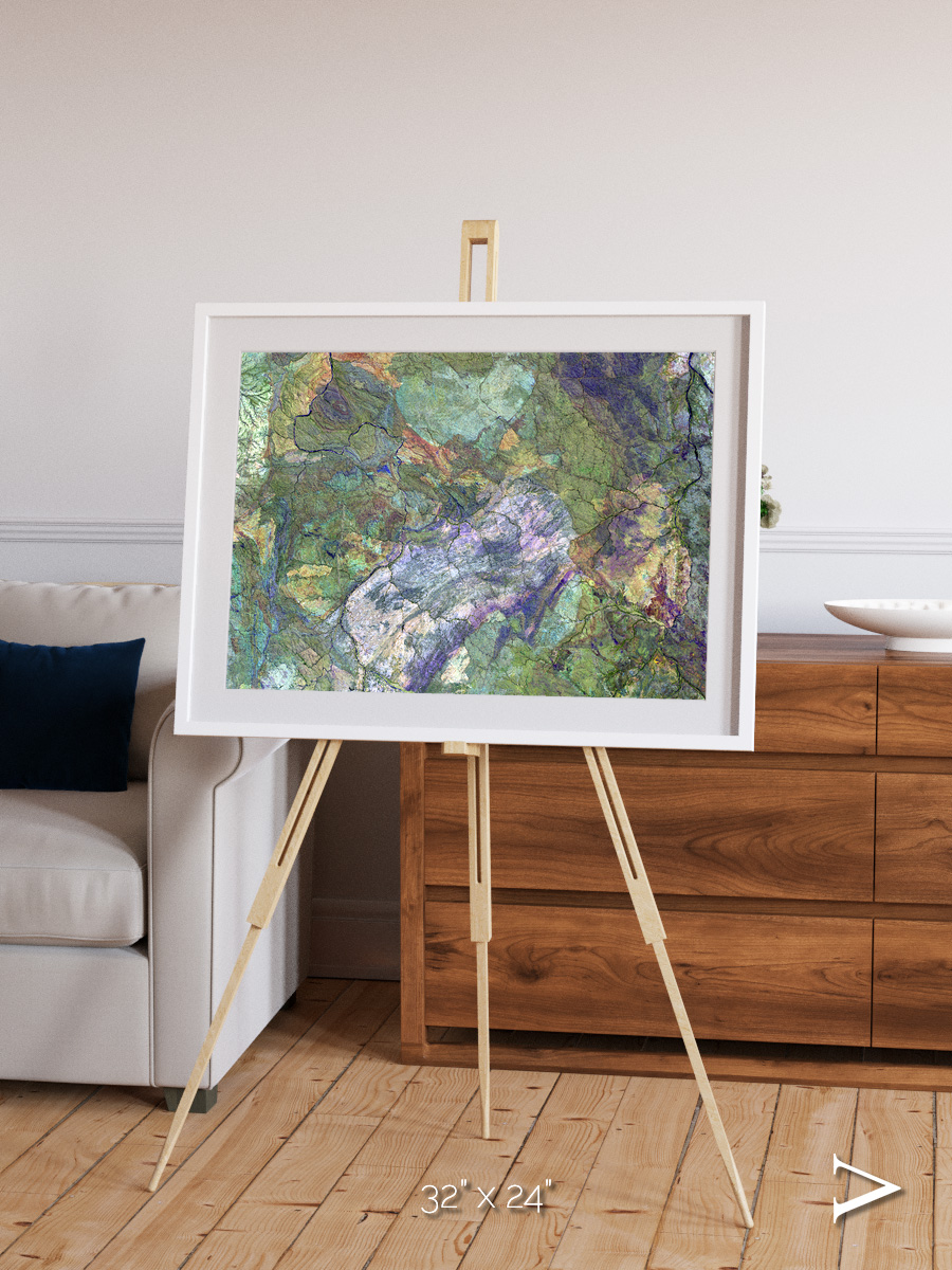 Sands in Motion, Great Sandy Desert Framed & Mounted Print