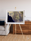 Fire Fields, Harrat Al Birk Framed & Mounted Print