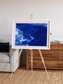 Wind Signatures, Ice Stars Framed & Mounted Print