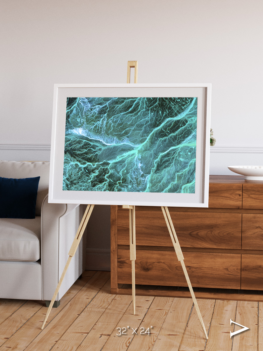 Waterways, Jordan Framed & Mounted Print