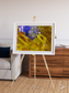 Saline Patterns, Lake Disappointment Framed & Mounted Print