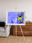 Islands in Snow, High Arctic Framed & Mounted Print