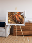 Sunlit Dunes, North America Framed & Mounted Print