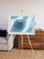 Shifting Dunes, Sahara Desert Framed & Mounted Print
