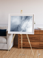 Wind Signatures, Whirlpool Cloud Framed & Mounted Print