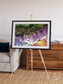 Saline Patterns, Bogda Mountains Framed & Mounted Print