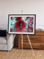 Lava Lines, Colima Volcano Framed & Mounted Print