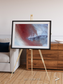 Wind Signatures, Empty Quarter Framed & Mounted Print
