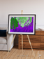 Delta Mosaic, Ganges River Delta Framed & Mounted Print