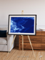 Wind Signatures, Ice Stars Framed & Mounted Print