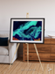 Frozen Currents, Foxe Basin Framed & Mounted Print