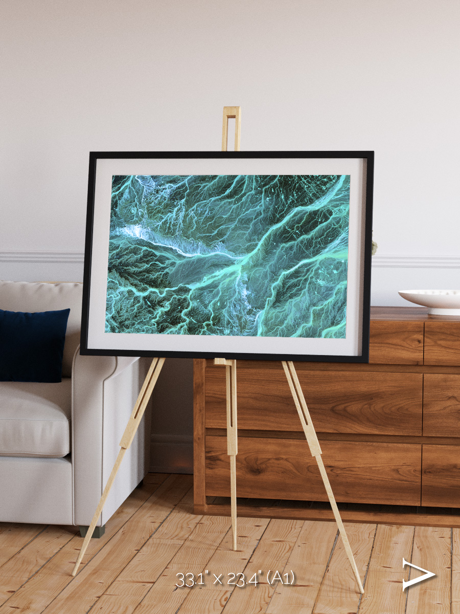 Waterways, Jordan Framed & Mounted Print