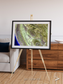 Channel Lines, Konari Iran Framed & Mounted Print