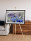 Lake Lines, Lake Carnegie Framed & Mounted Print