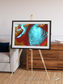 Glacial Passage, Malaspina Glacier Framed & Mounted Print