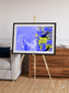 Islands in Snow, High Arctic Framed & Mounted Print
