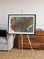 Shifting Dunes, Ugab River Framed & Mounted Print